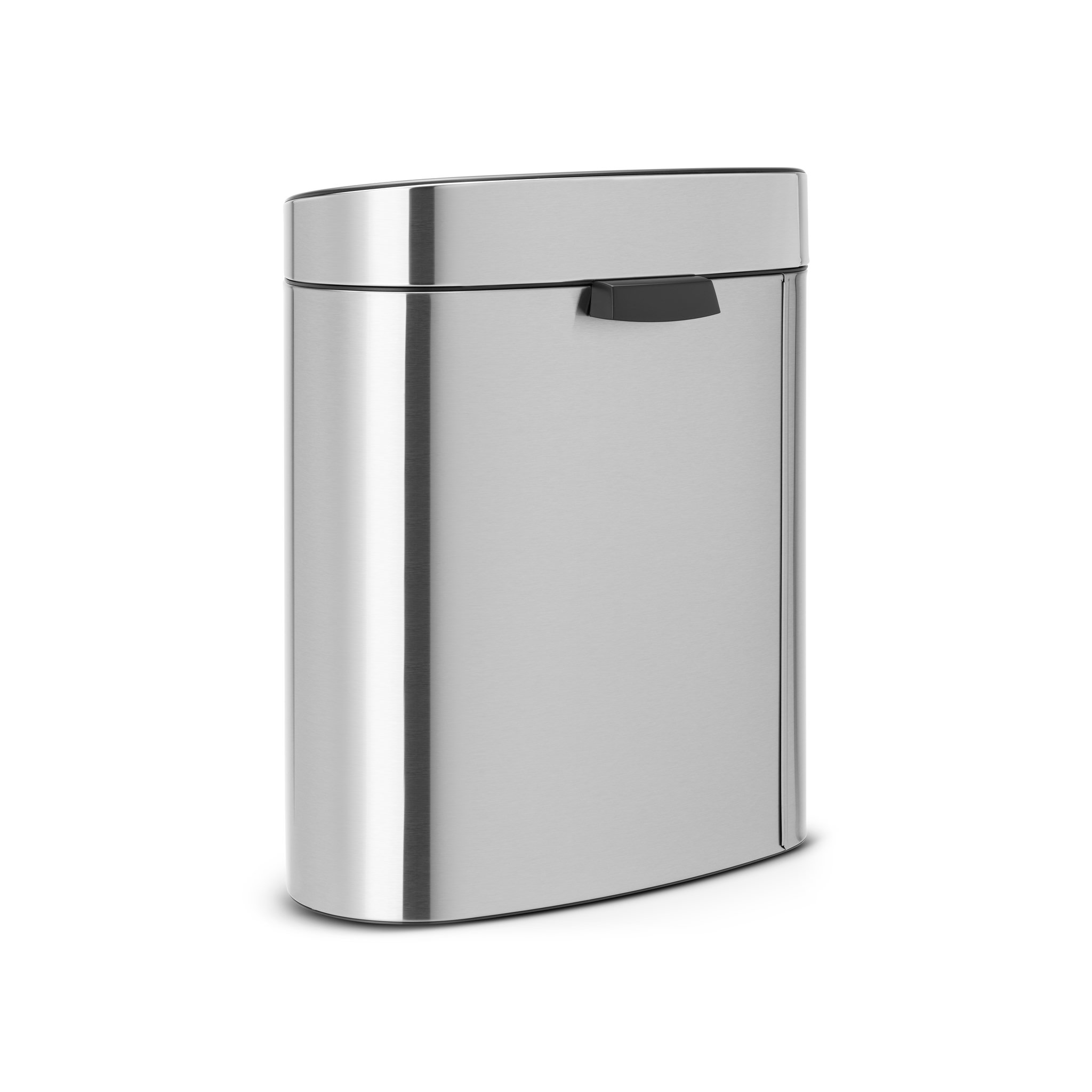 Voir la diapositive 3 : BRABANTIA Poubelle Touche Bin 40L MATT STEEL