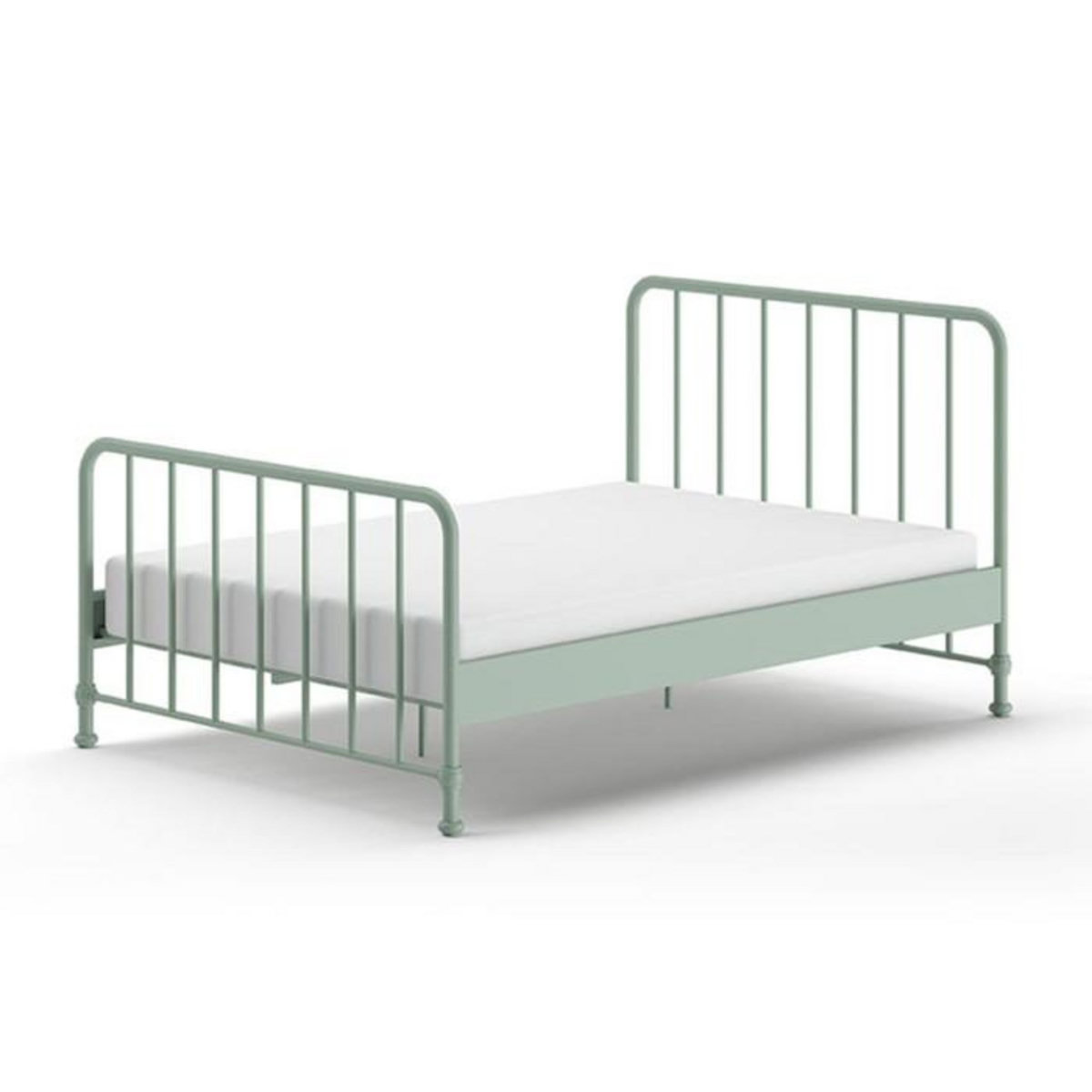 Paris Prix Lit Enfant  Bronxx  140x200cm Vert Mat