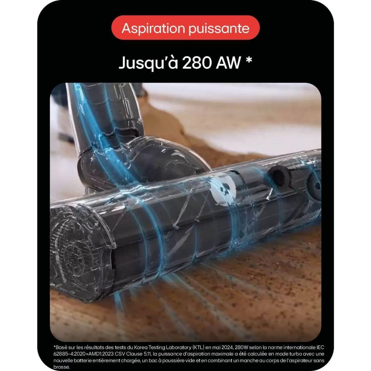 LG Aspirateur balai A9TX-PRIMEG