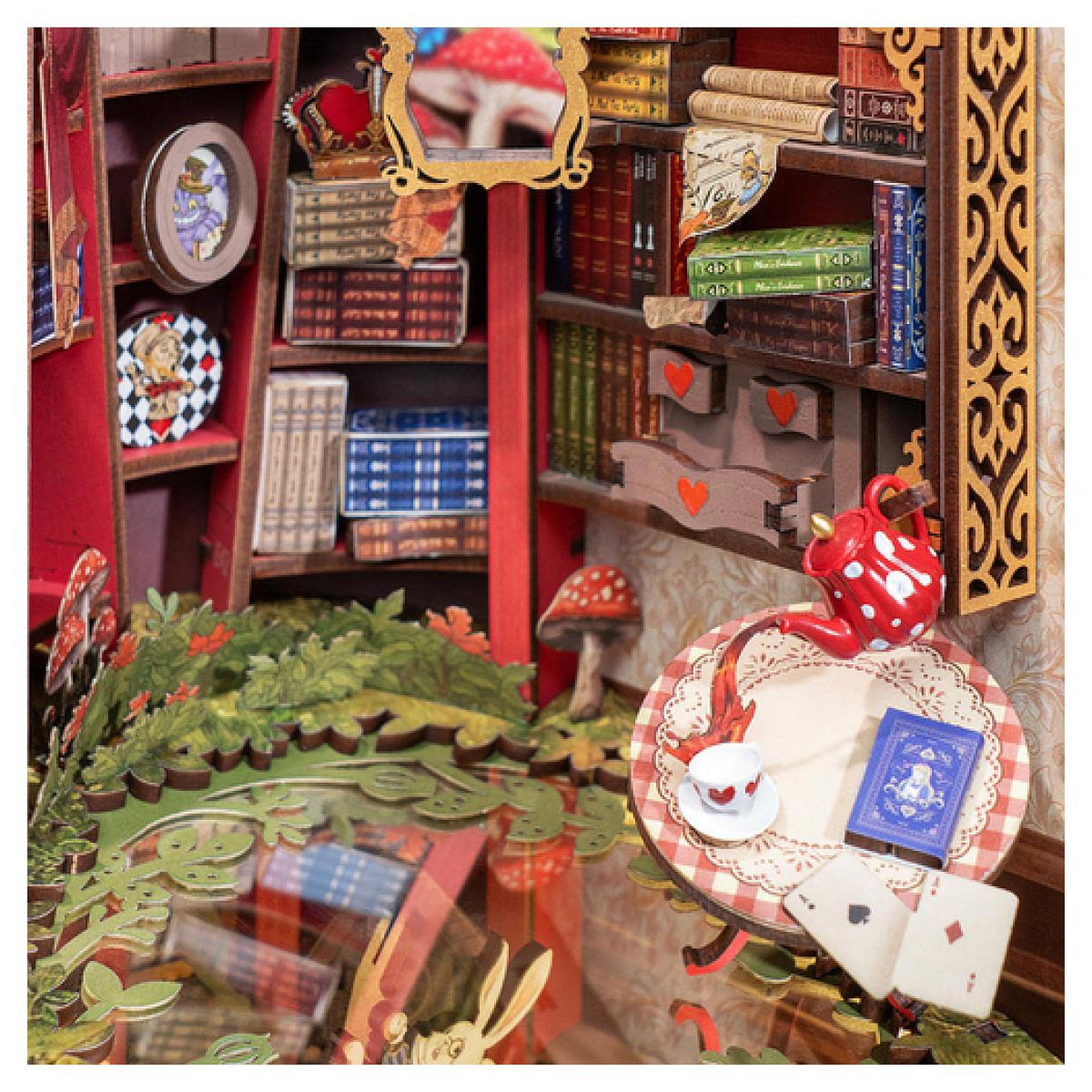 Voir la diapositive 3 : ROBOTIME Serre livre - Alice Fall in Wonder