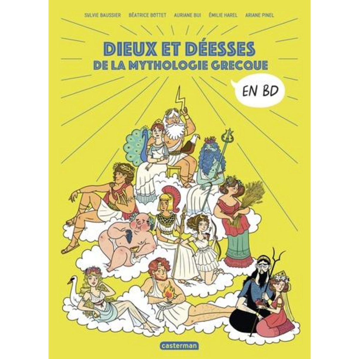 LA MYTHOLOGIE EN BD : DIEUX ET DEESSES DE LA MYTHOLOGIE GRECQUE, Baussier Sylvie