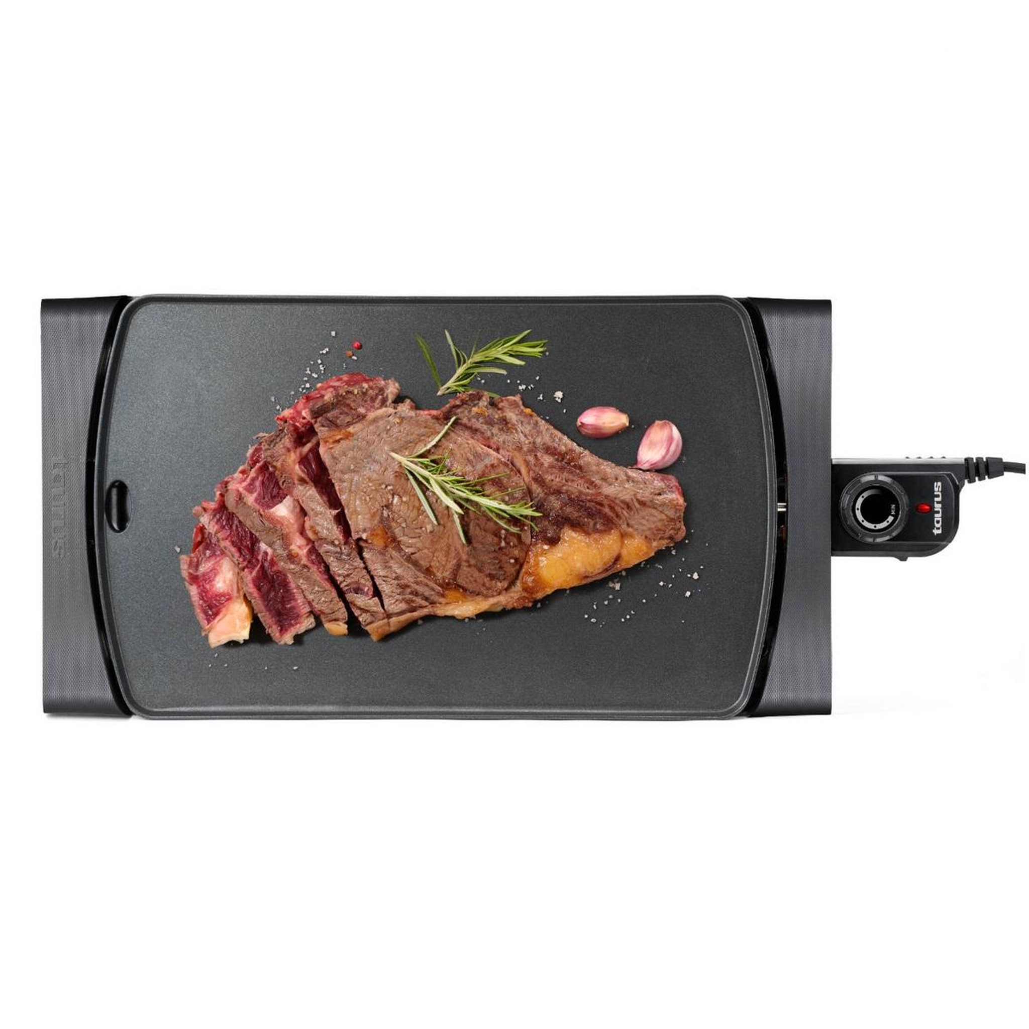Voir la diapositive 3 : Taurus Plancha électrique 2600w 47x29cm noir - 968461000