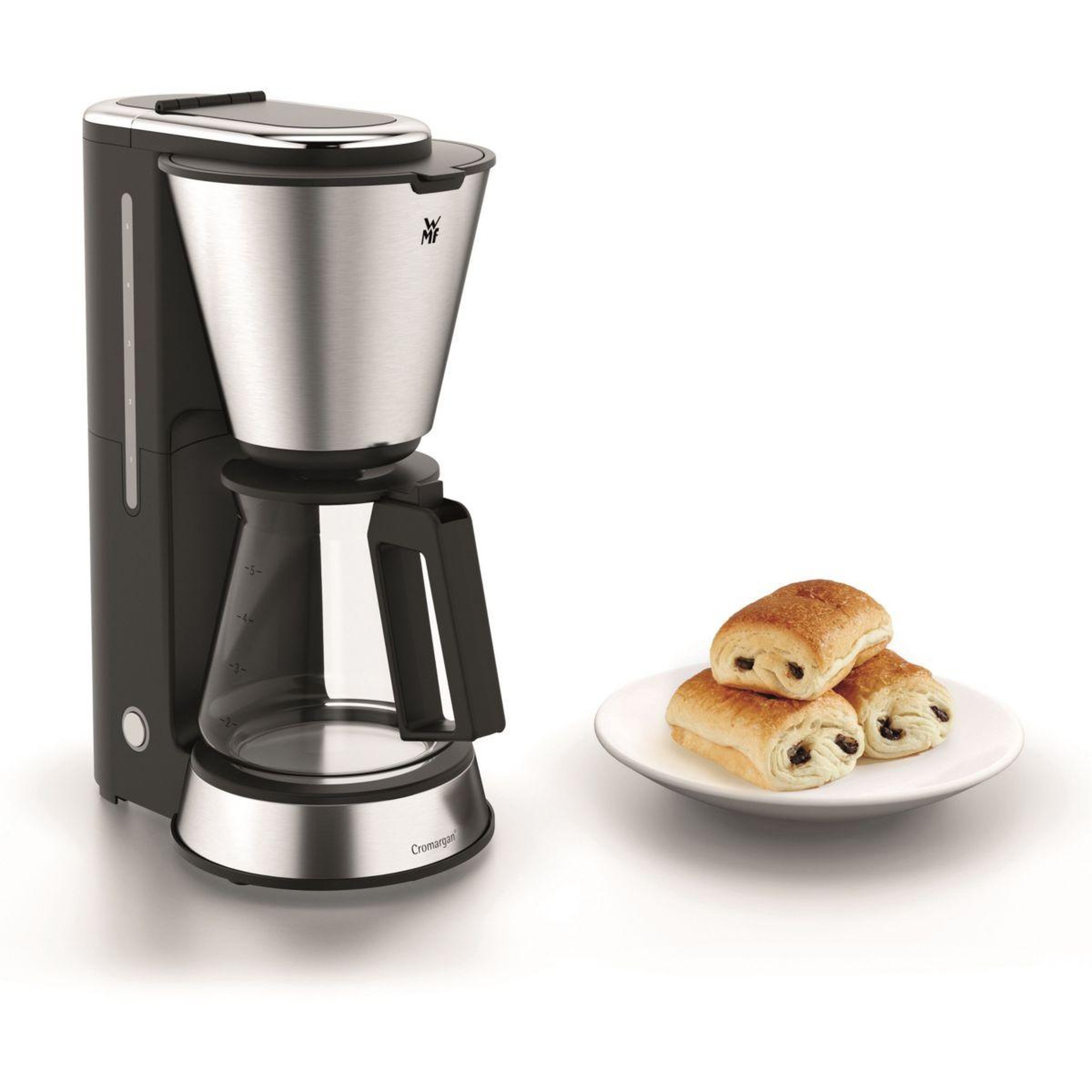 Voir la diapositive 3 : WMF Cafetière filtre kitchen minis aroma en verre