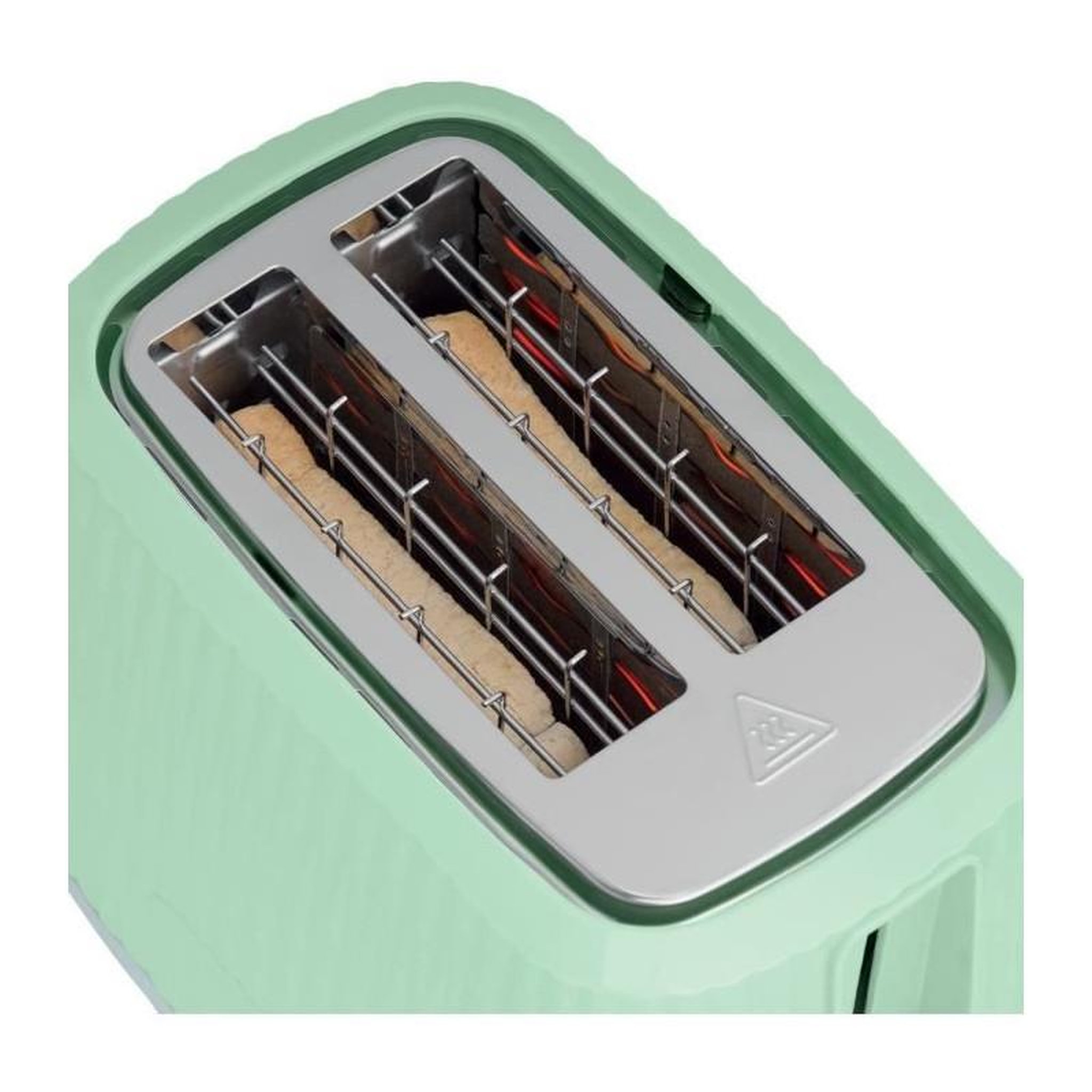 Voir la diapositive 5 : Russell Hobbs Grille-pain - RUSSELL HOBBS - EDEN - 800 W - 2 fentes - Pistachio