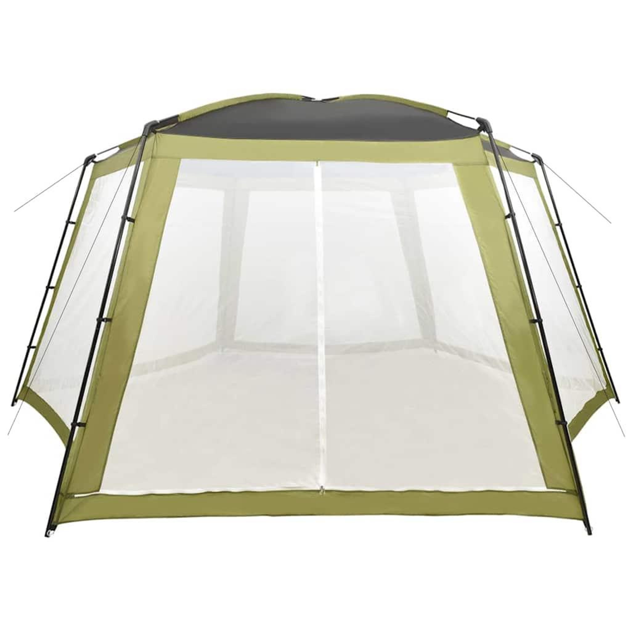Voir la diapositive 2 : VIDAXL Tente de piscine Tissu 660x580x250 cm Vert