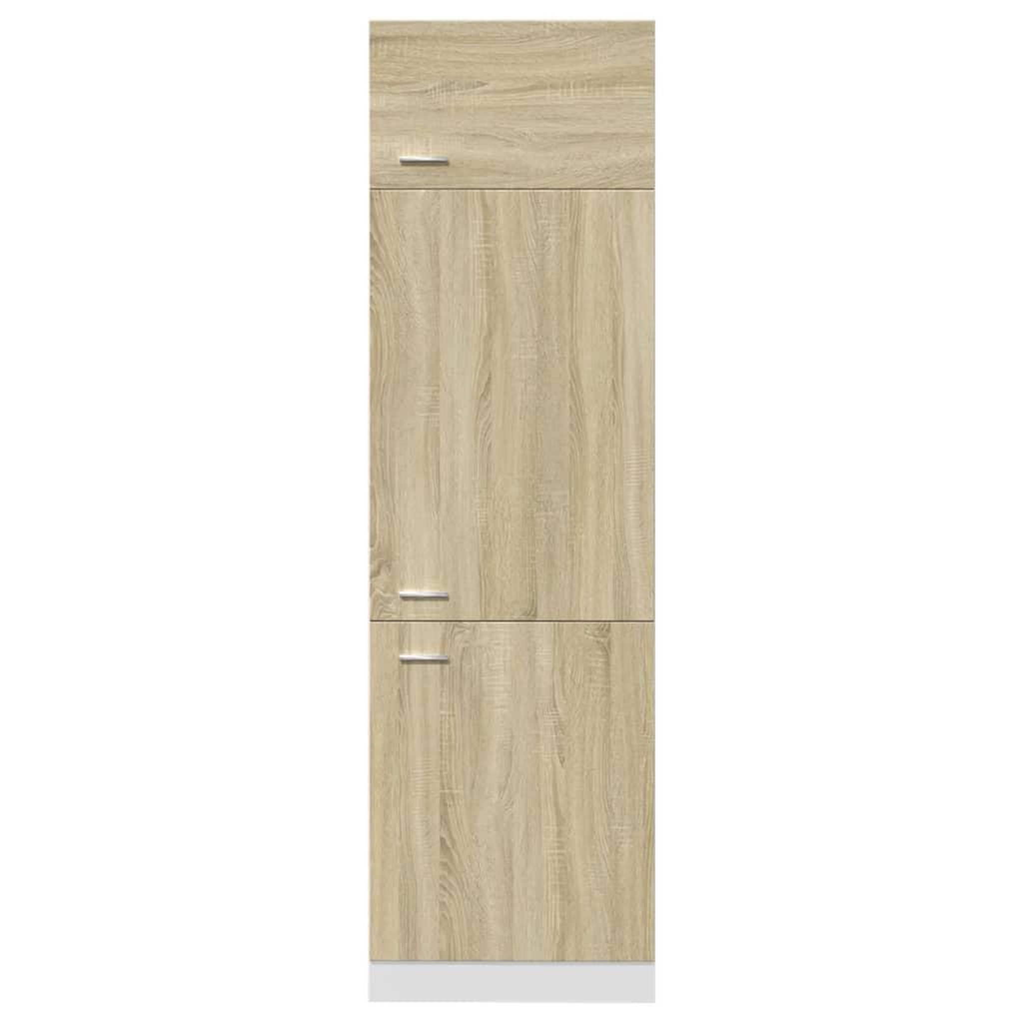 Voir la diapositive 5 : VIDAXL Armoire de refrigerateur Chene sonoma 60x57x207 cm Agglomere
