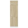 Voir la diapositive 5 : VIDAXL Armoire de refrigerateur Chene sonoma 60x57x207 cm Agglomere