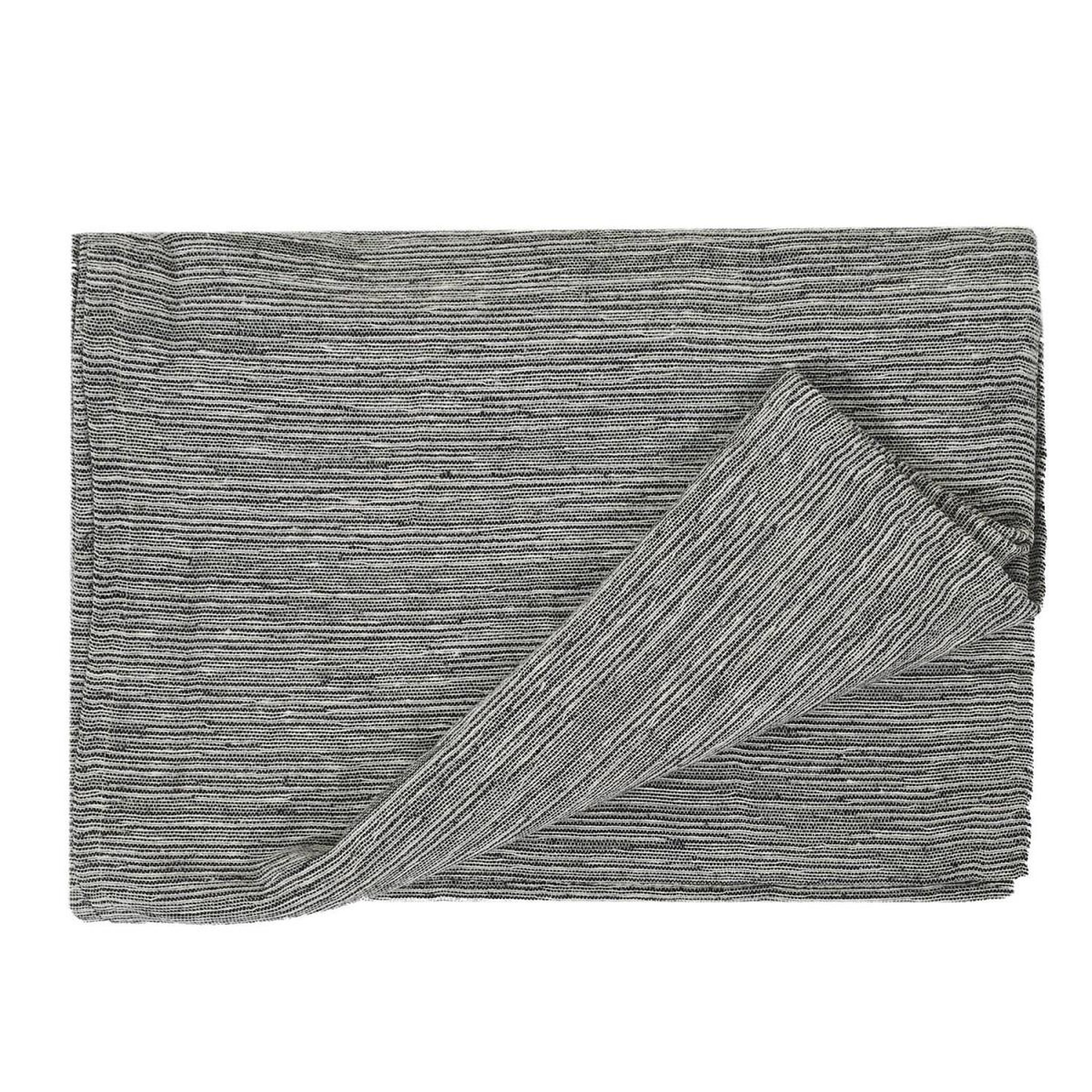 Voir la diapositive 2 : The Home Deco Factory Jeté de canapé  blen  170x250cm gris anthracite