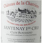 Voir la diapositive 2 : Domaine Yves Girardin Château de la Charrière Clos Rousseau Santenay Rouge 