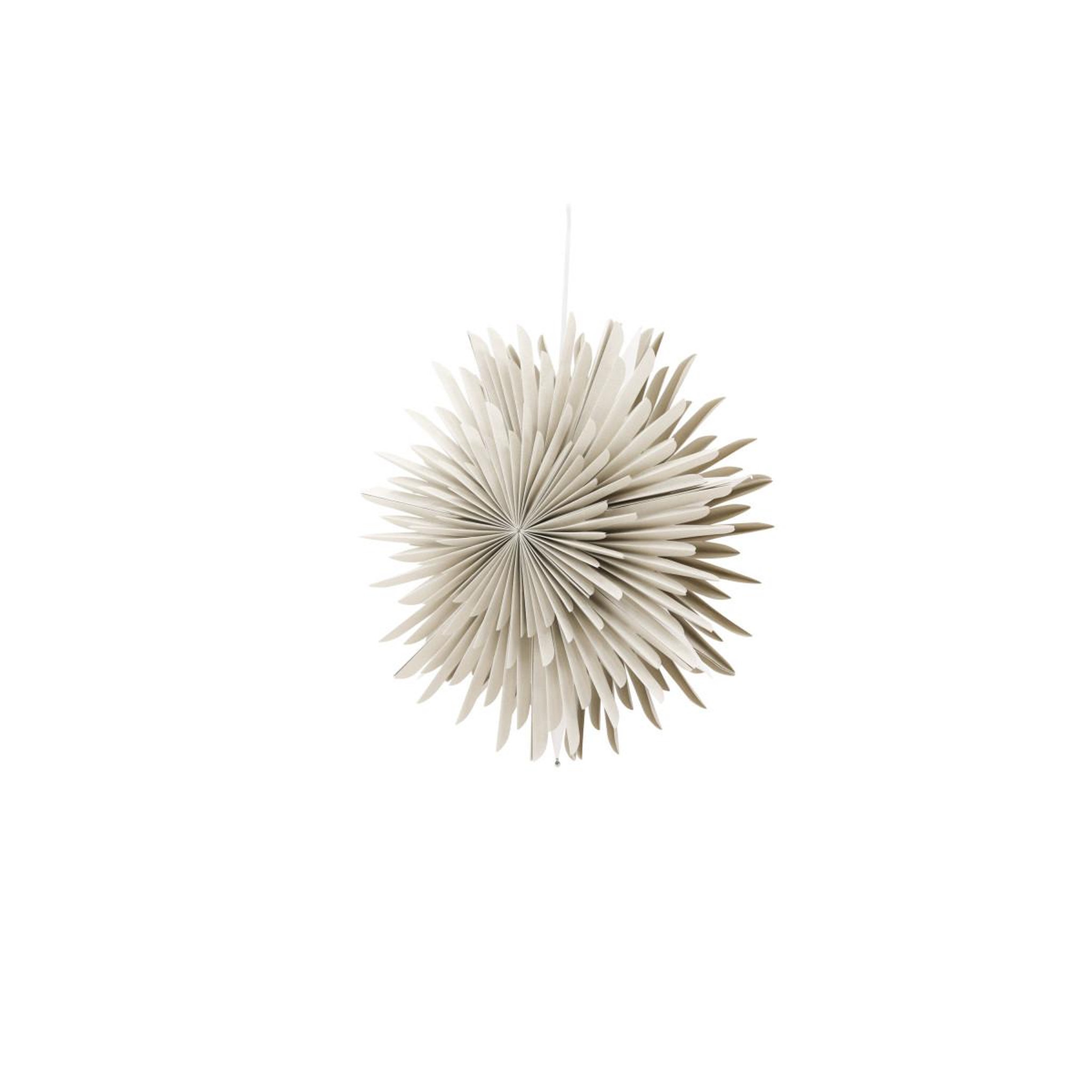 Voir la diapositive 3 : Paris Prix Lampe suspension design  selen  46cm beige