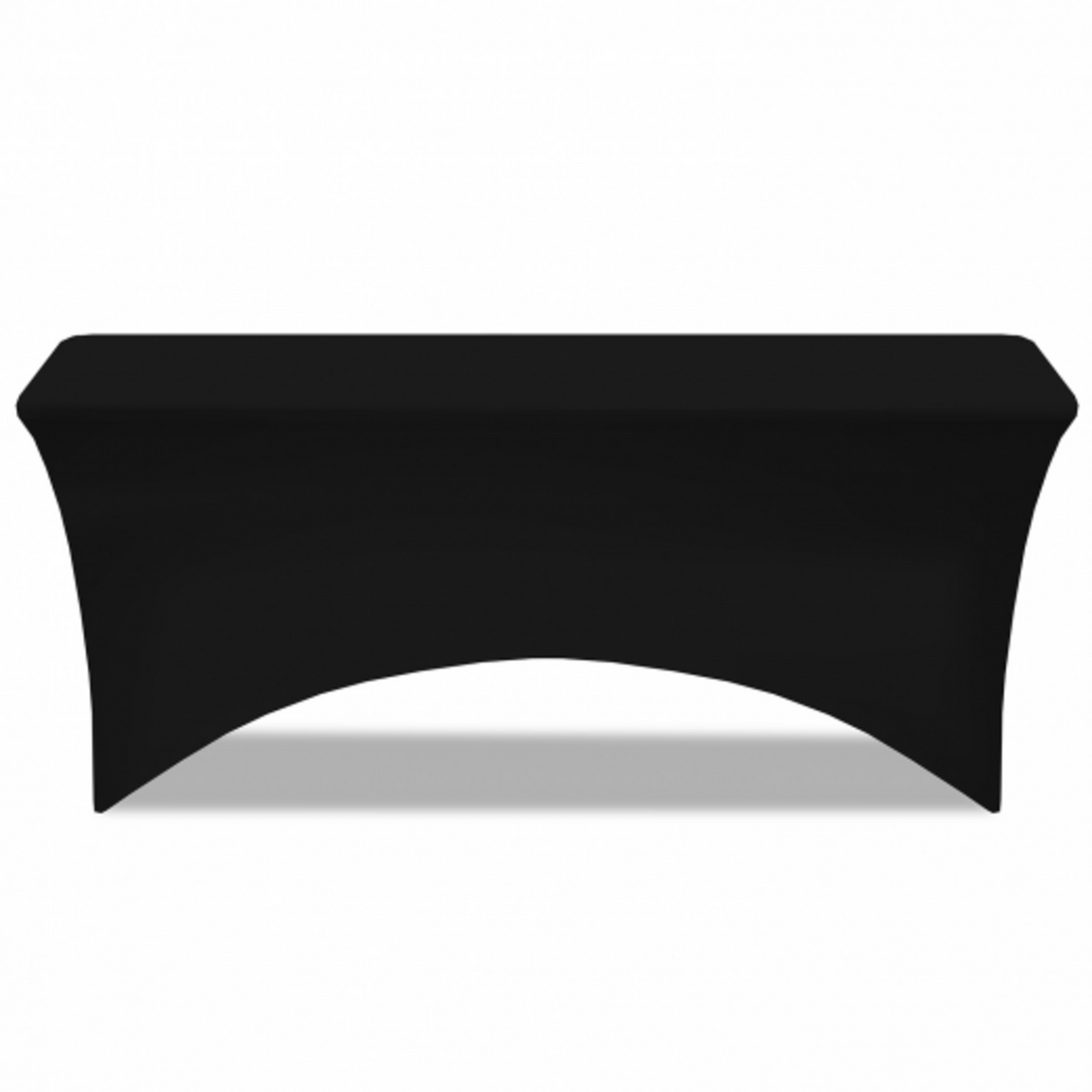 ID MARKET Housse noire pour table pliante 180 CM