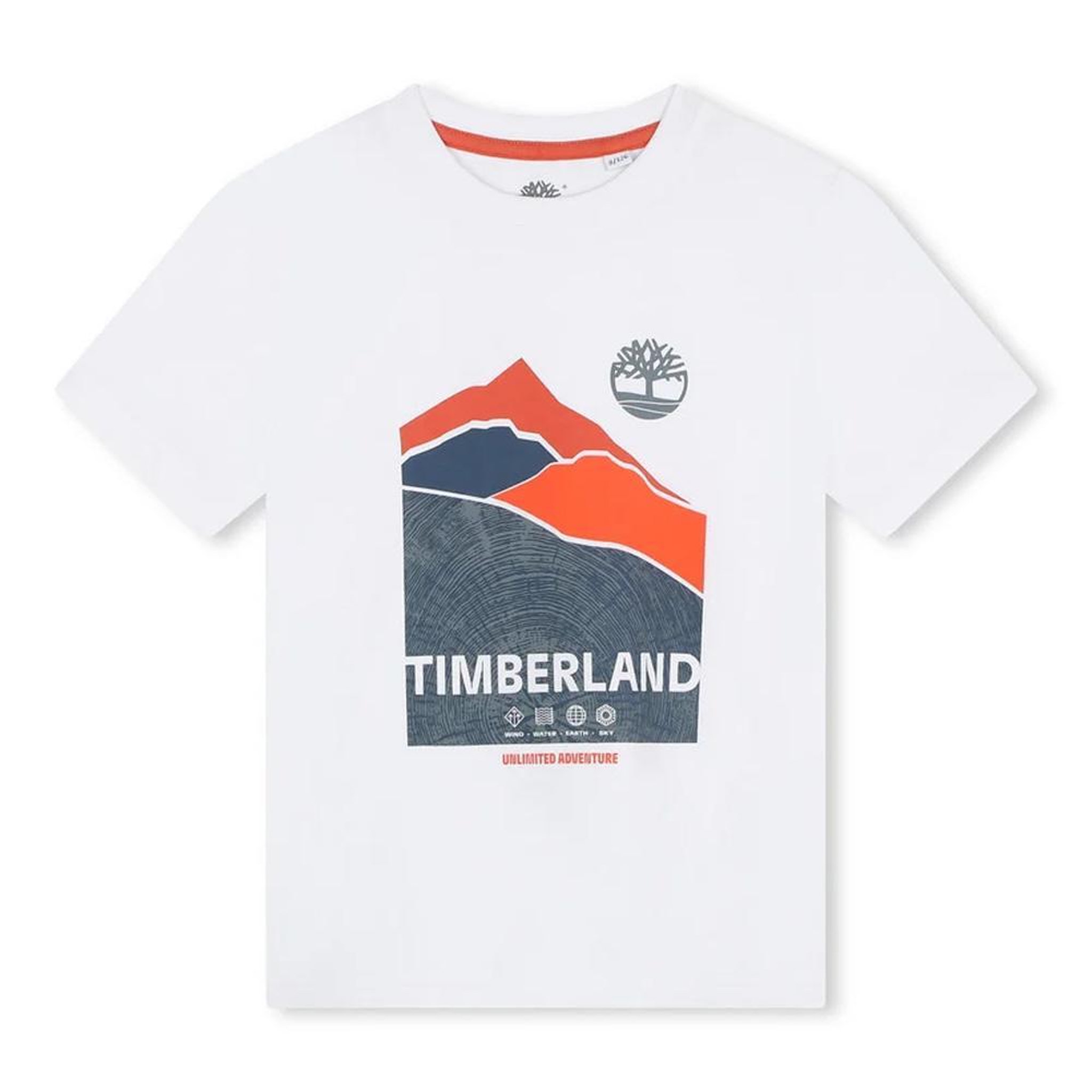 Voir la diapositive 1 : TIMBERLAND T-Shirt Blanc Garçon Timberland T60090