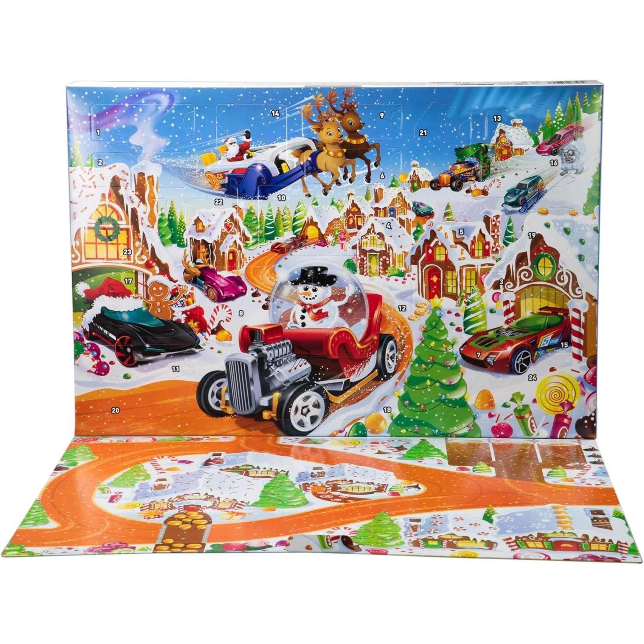 Voir la diapositive 4 : Hot Wheels Calendrier de l'Avent Hot Wheels 2025