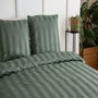 Voir la diapositive 2 : Home collection Parure housse de couette 100% satin de microfibre