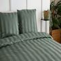 Voir la diapositive 2 : Home collection Parure housse de couette 100% satin de microfibre