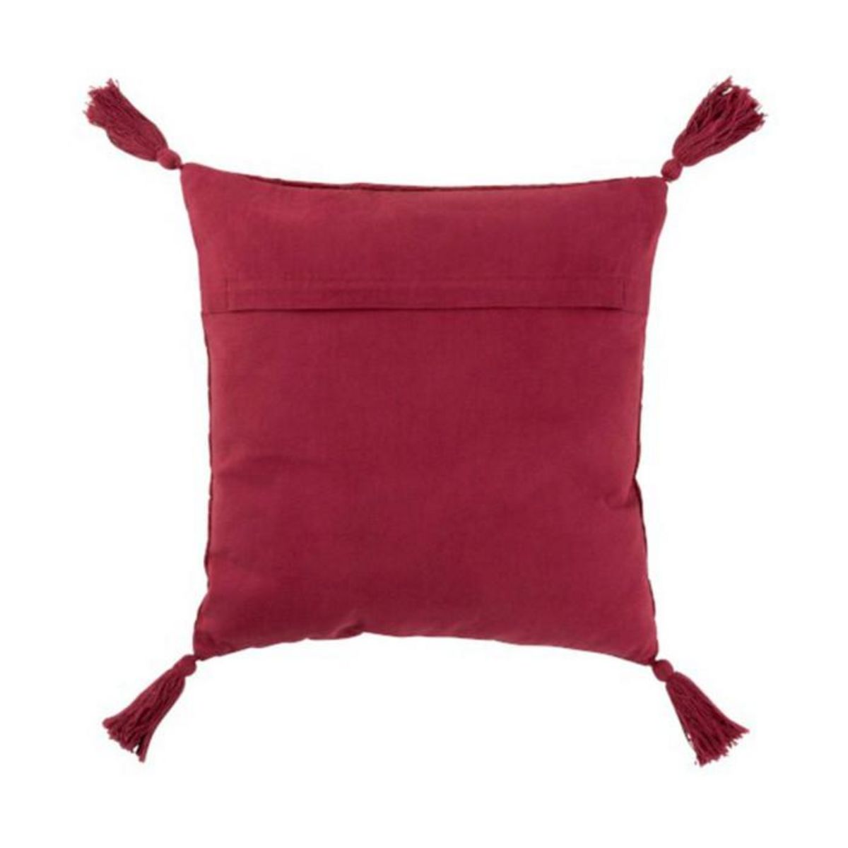 Paris Prix Coussin Déco à Motifs  Cherry  45x45cm Bordeaux