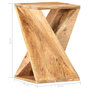 Voir la diapositive 4 : VIDAXL Table d'appoint 35x35x55 cm Bois de manguier massif