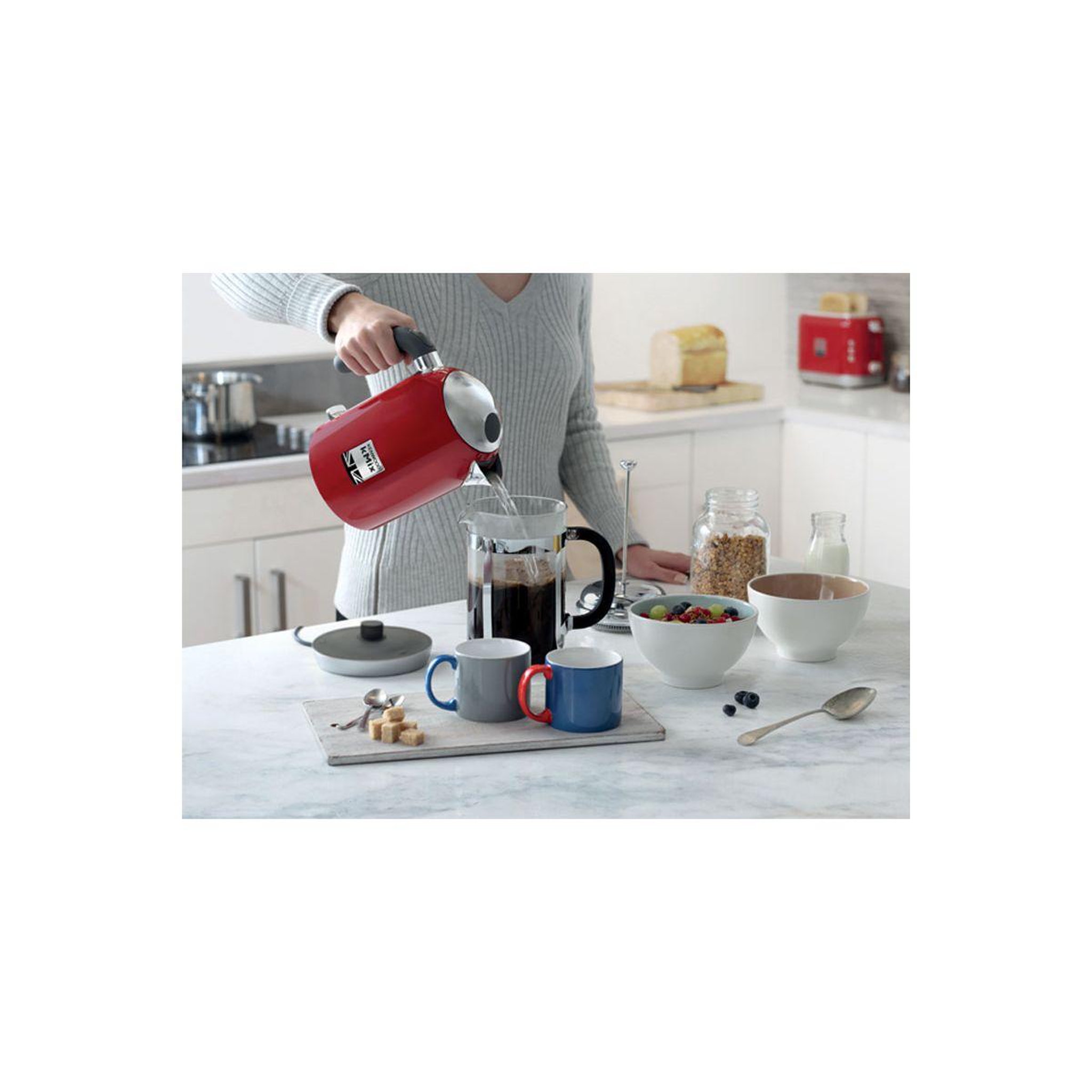 Voir la diapositive 4 : KENWOOD Bouilloire zjx650rd kmix rouge