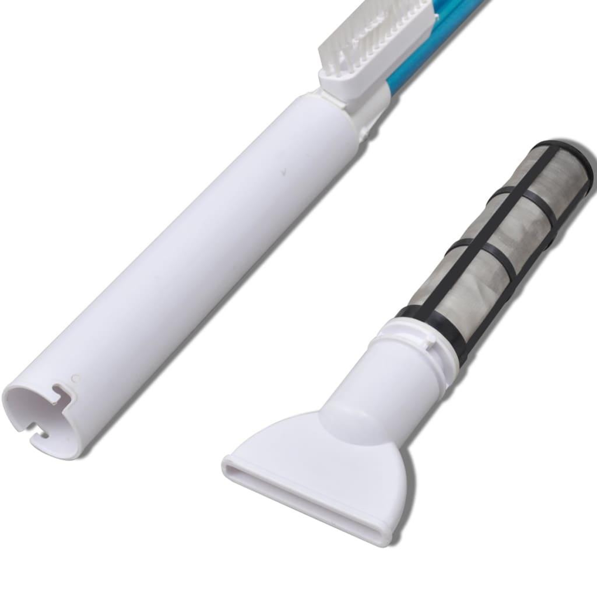 Voir la diapositive 5 : VIDAXL Aspirateur automatique de piscine avec batteries