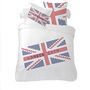 Voir la diapositive 1 : Dourev Housse de couette 240x220 LONDON CITY + 2 taies 100% coton