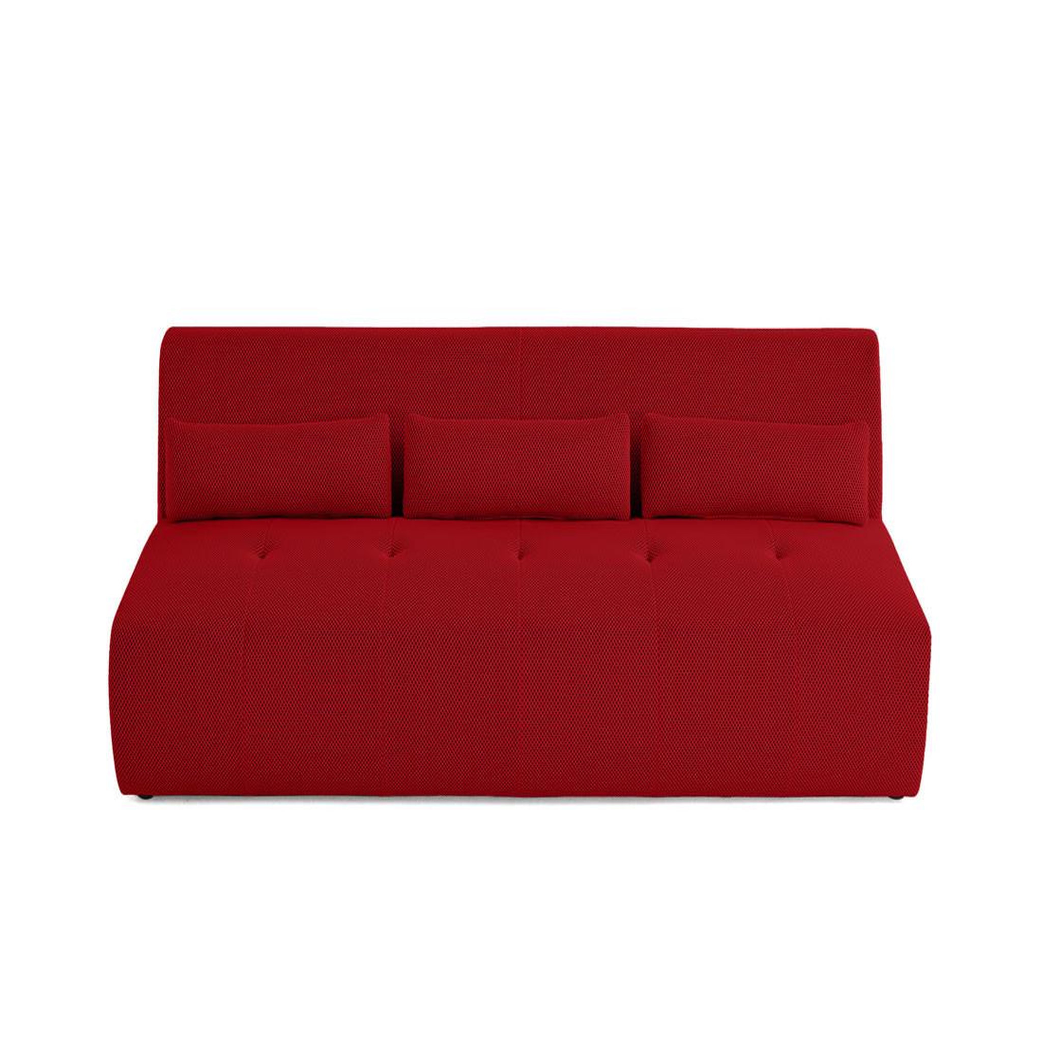 Voir la diapositive 6 : LISA DESIGN Onyx - canapé droit 3 places - en tissu mailles 3d