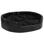 Voir la diapositive 2 : VIDAXL Lit pour chiens Noir 99x89x21 cm Peluche et similicuir