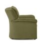 Voir la diapositive 5 : LISA DESIGN Bastille - fauteuil en tissu velours relief