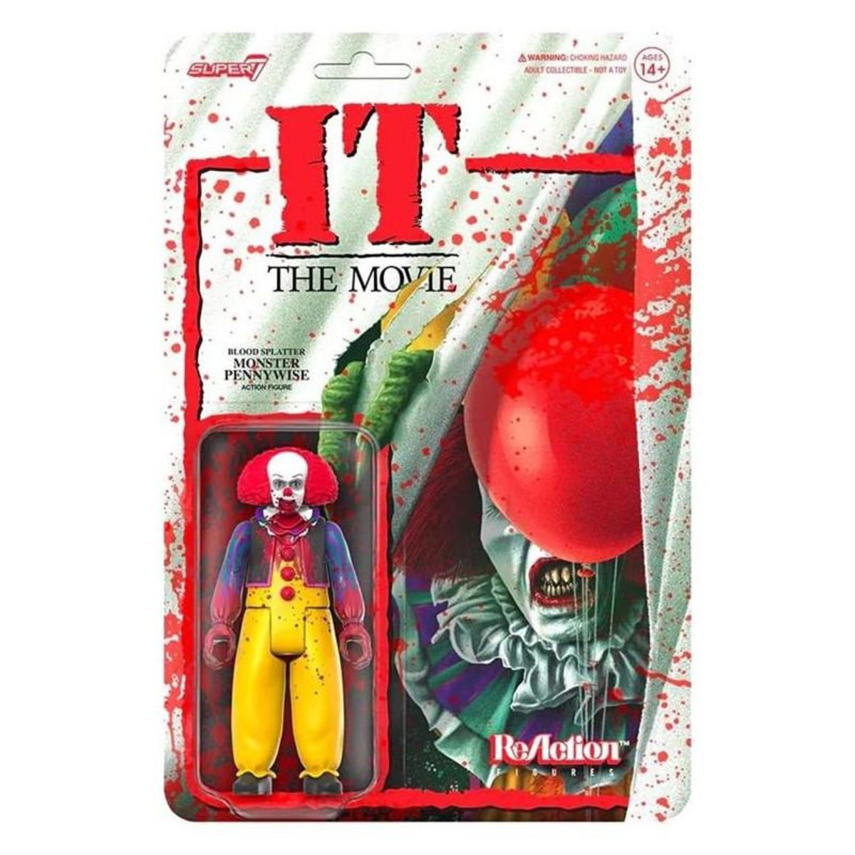 GENERIQUE Figurine Pennyise Monster éclaboussée de sang 10 cm