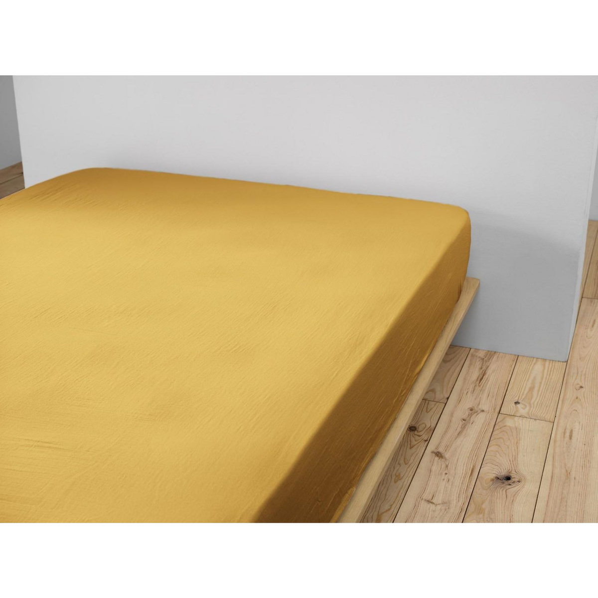 Home collection Drap housse 100% gaze de coton