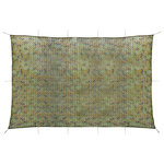 VIDAXL Filet de camouflage avec sac de rangement 4x7 m Vert