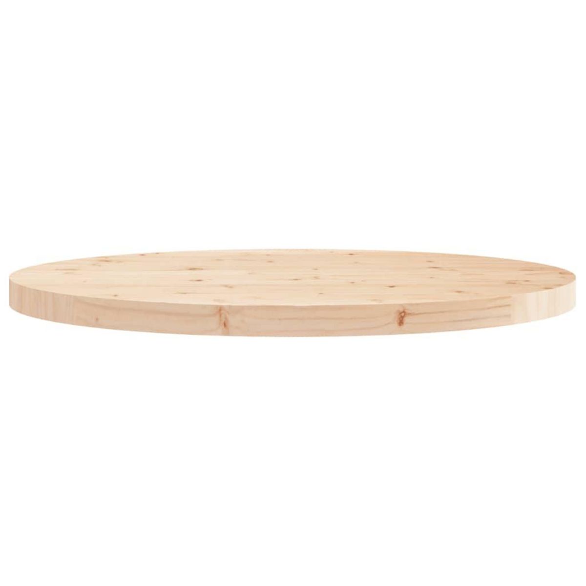 VIDAXL Dessus de table rond Ø70x3 cm bois de pin massif