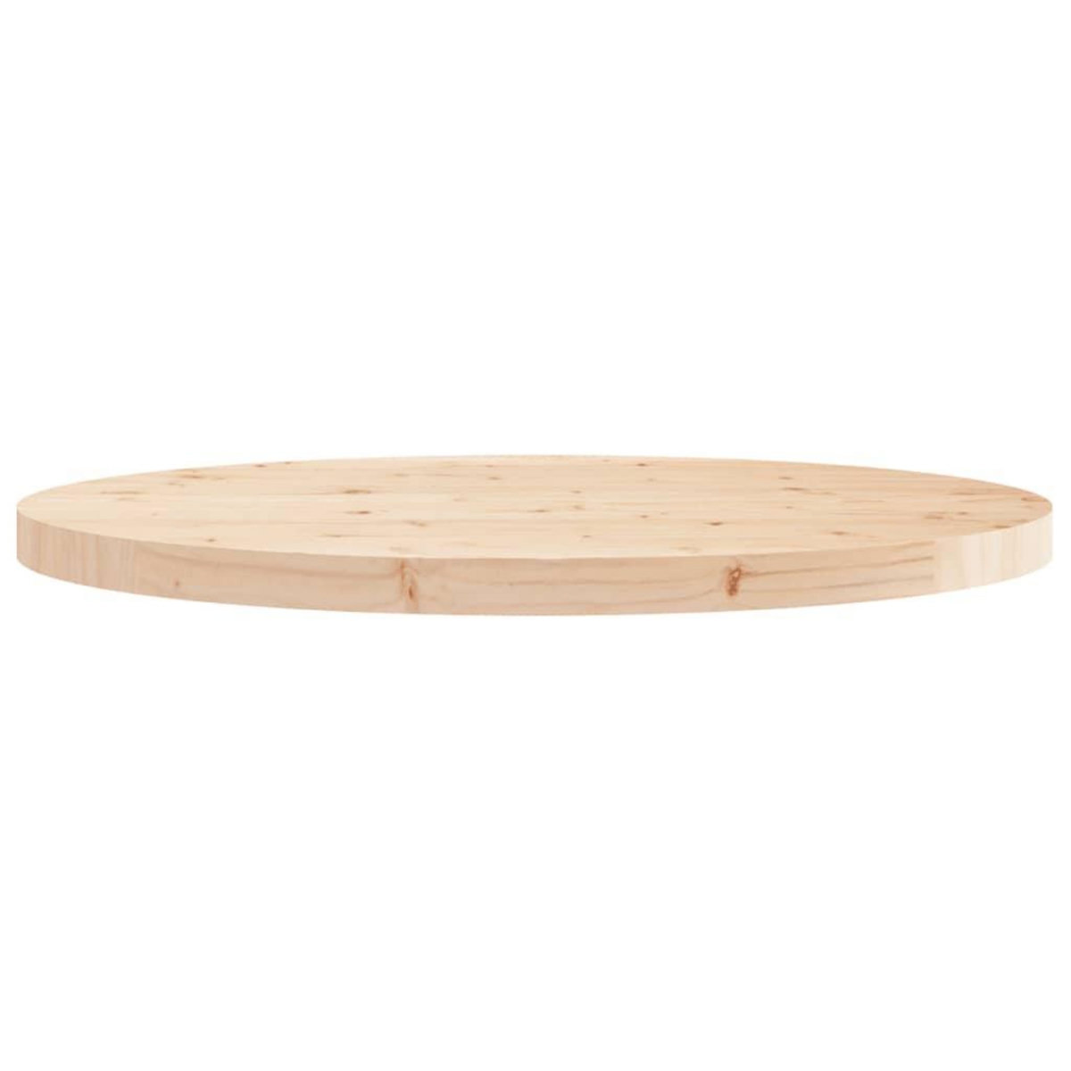 VIDAXL Dessus de table rond Ø70x3 cm bois de pin massif