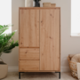 Voir la diapositive 2 : CONCEPT USINE Vaisselier avec rangements design NAVI