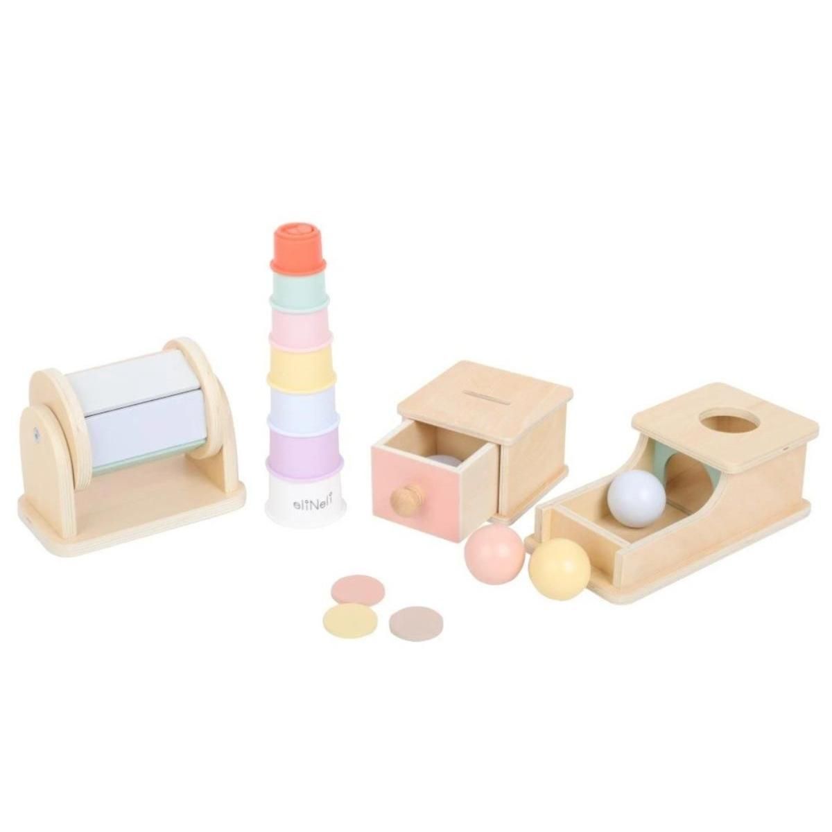 ELINELI Coffret de jouets Montessori