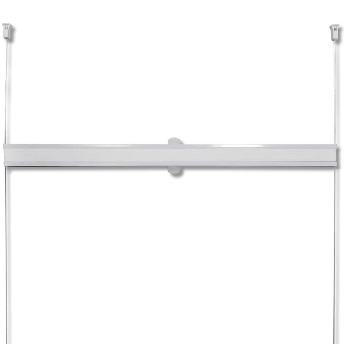 VIDAXL Store plisse 60x125 cm Blanc