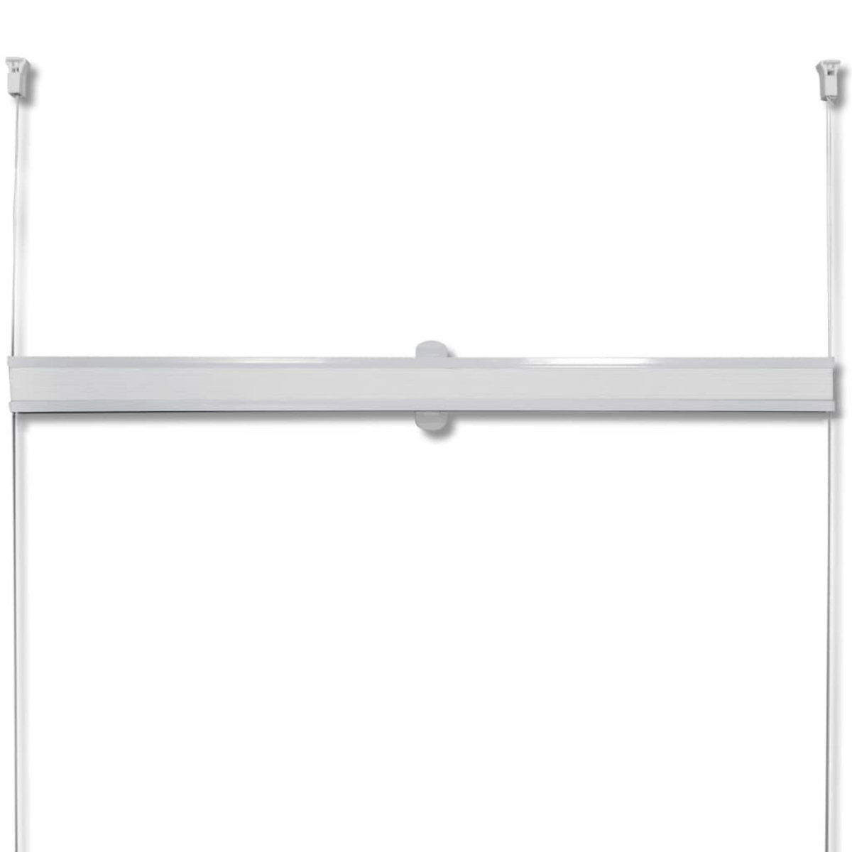 VIDAXL Store plisse 60x125 cm Blanc