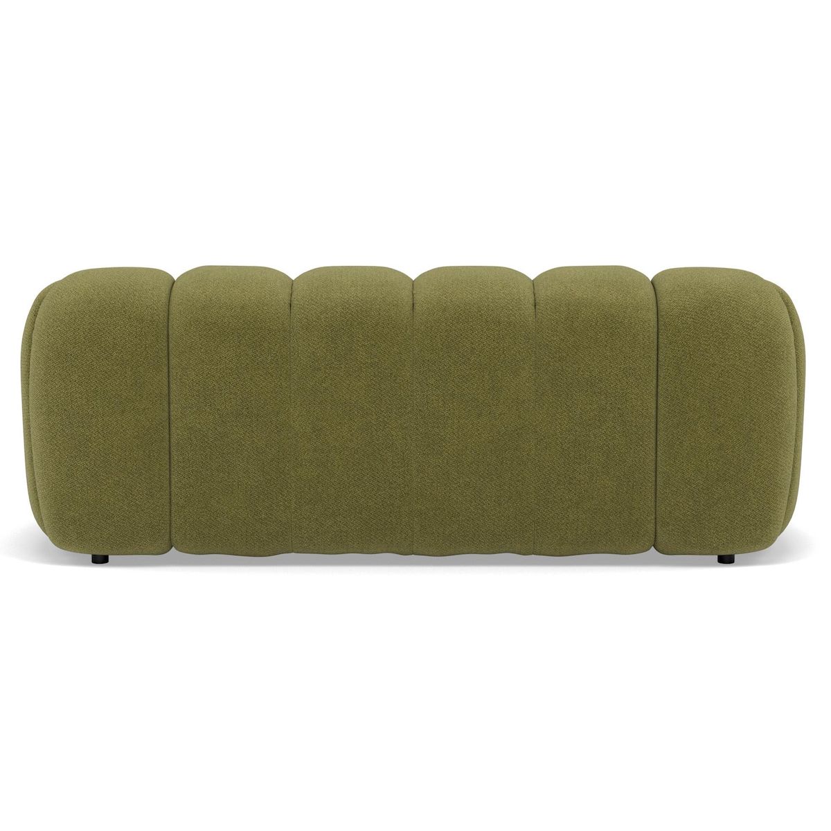 LISA DESIGN Ava - canapé 3 places en velours texturé