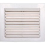 CENTRALE BRICO Grille d'aération abs naturel, L.15.5 x l.18.3 cm