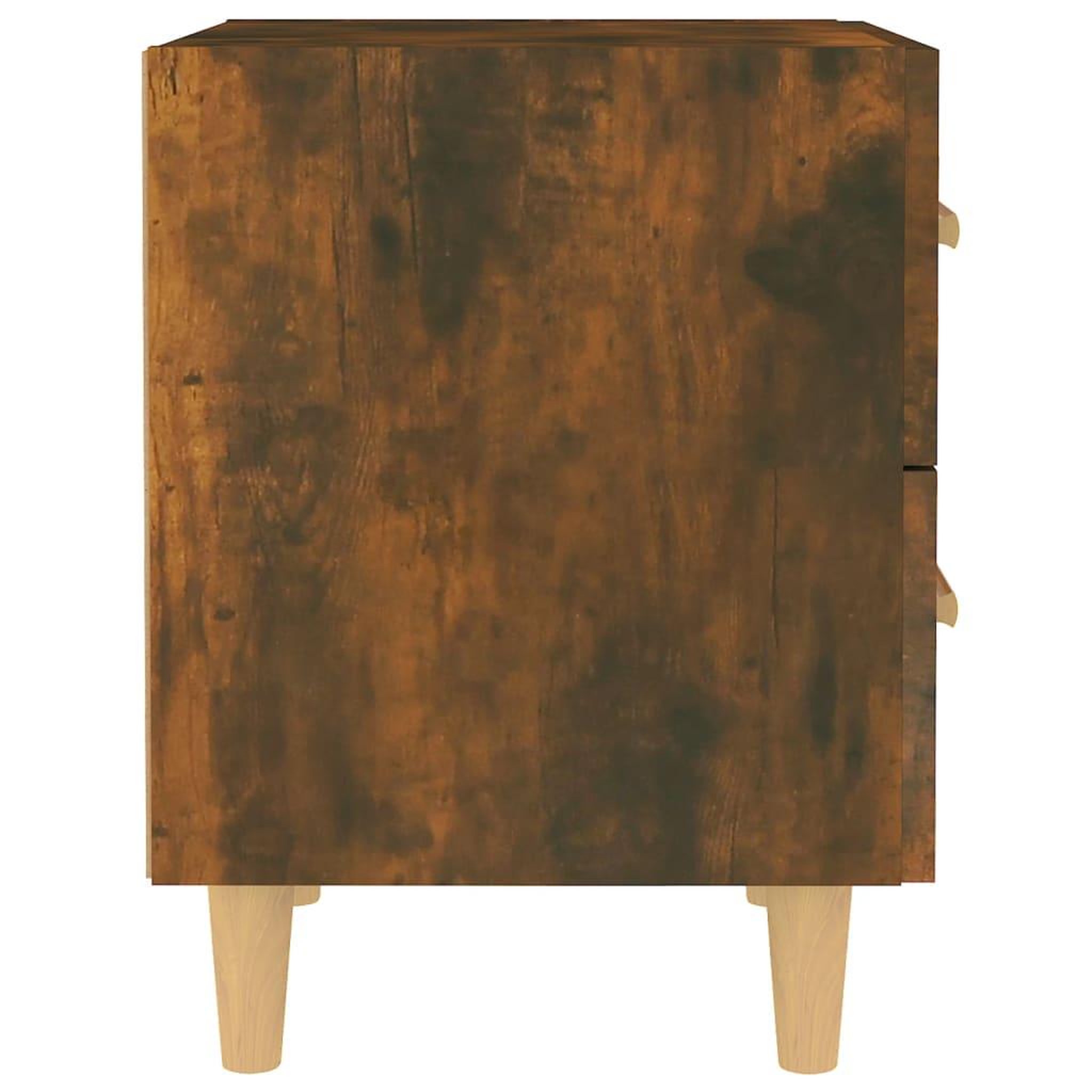 Voir la diapositive 4 : VIDAXL Tables de chevet 2 pcs Chene fume 40x35x47,5 cm