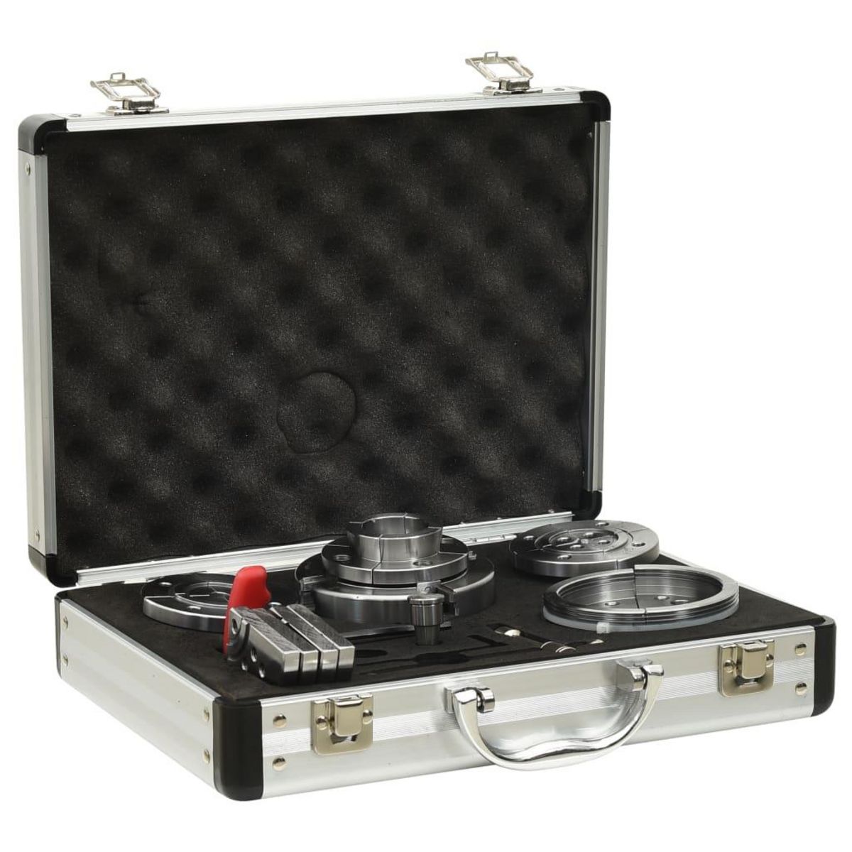 VIDAXL Mandrin a bois auto-centrant pour 3,75 pouces acier