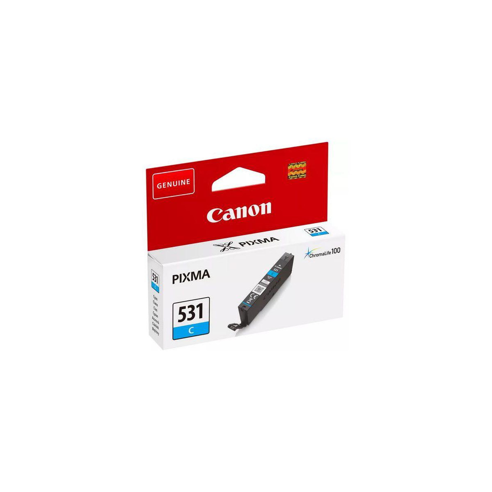 Voir la diapositive 2 : Canon Cartouche d'encre Originale CLI-531 Bleu (Blue) Standard - 5970C003