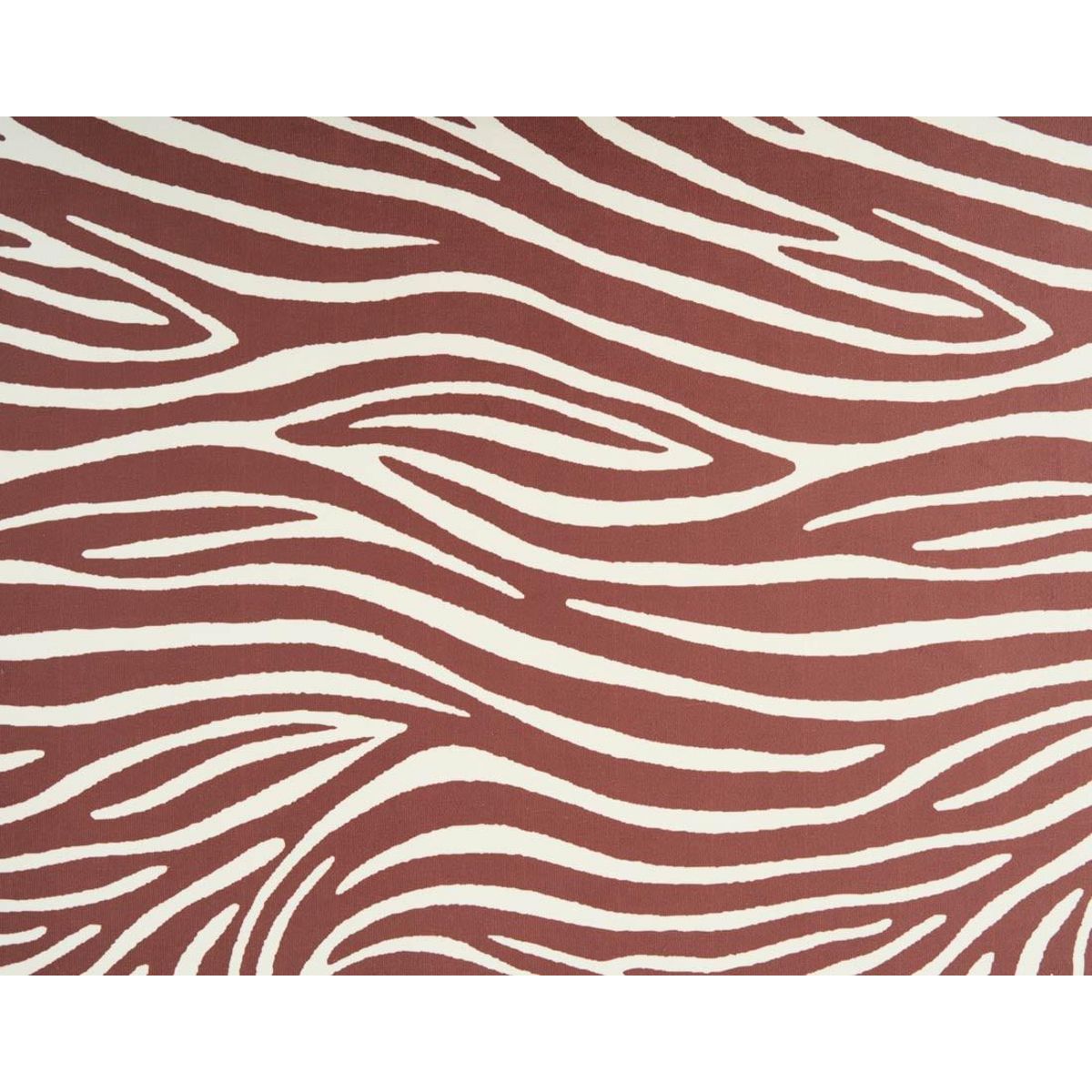 LISA DESIGN Ikare - module d'assise sans accoudoirs zèbre en velours