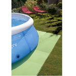 GRE Ensemble de 9 dalles de protection - 81x81cm