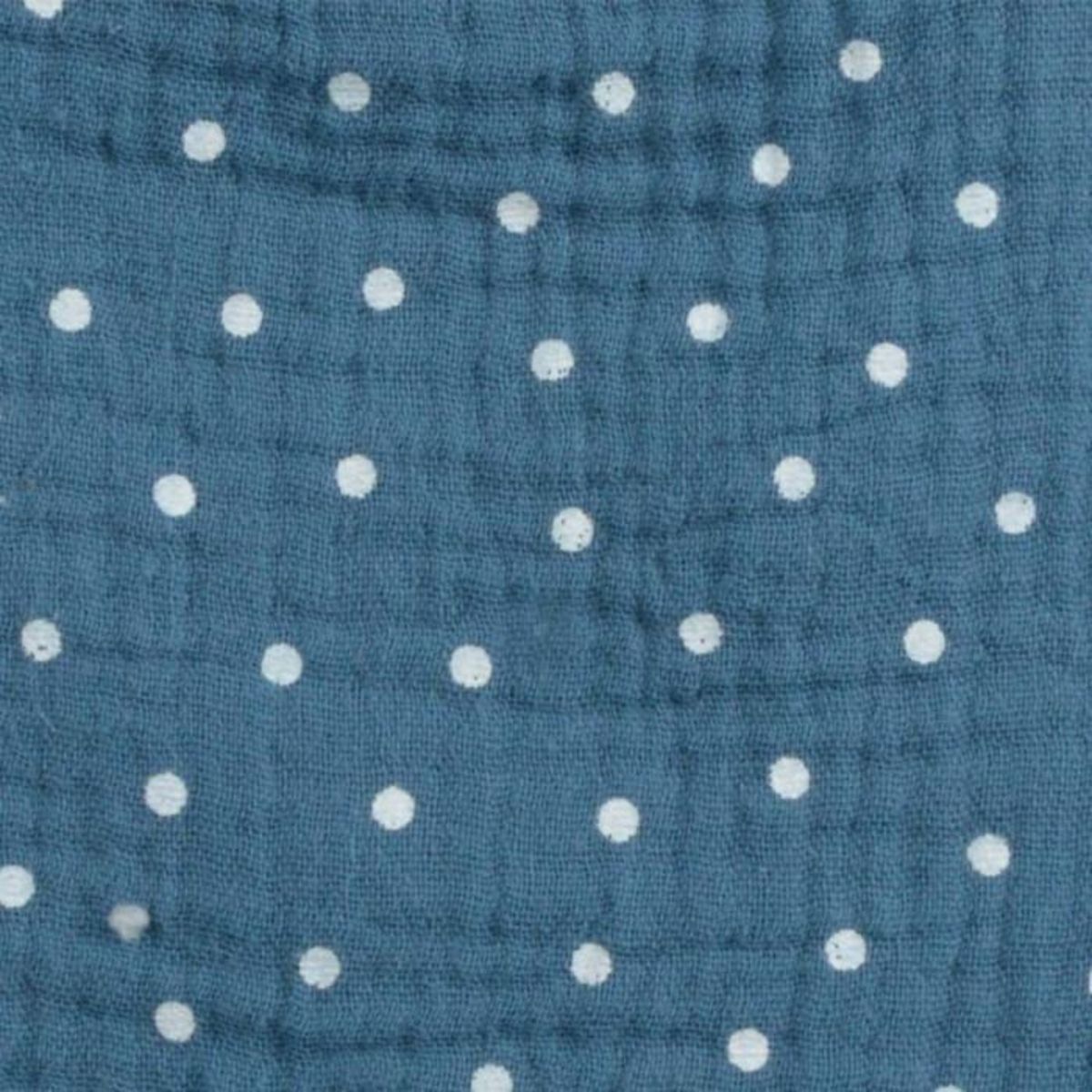 Paris Prix Lot de 2 Bavoirs Bébé  Absorbant  27cm Bleu Foncé