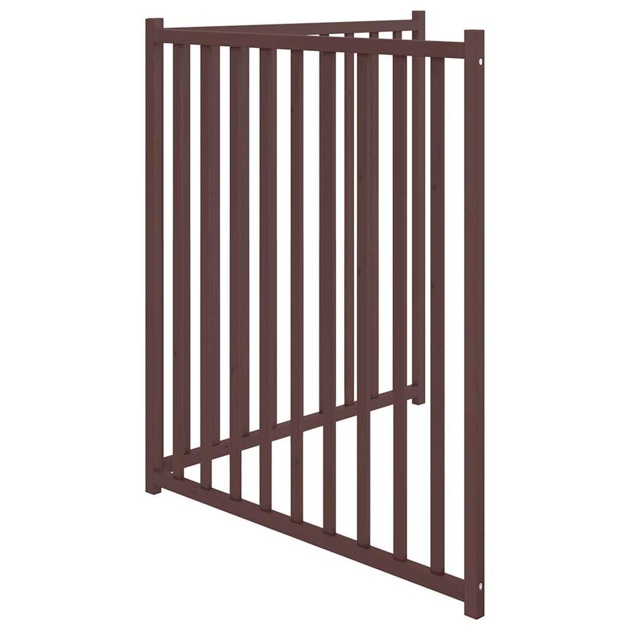 Voir la diapositive 5 : VIDAXL Barriere pour chien pliable 2 panneaux 160 cm bois sapin massif