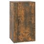 Voir la diapositive 2 : VIDAXL Buffet Chene fume 40x33x70 cm Bois d'ingenierie
