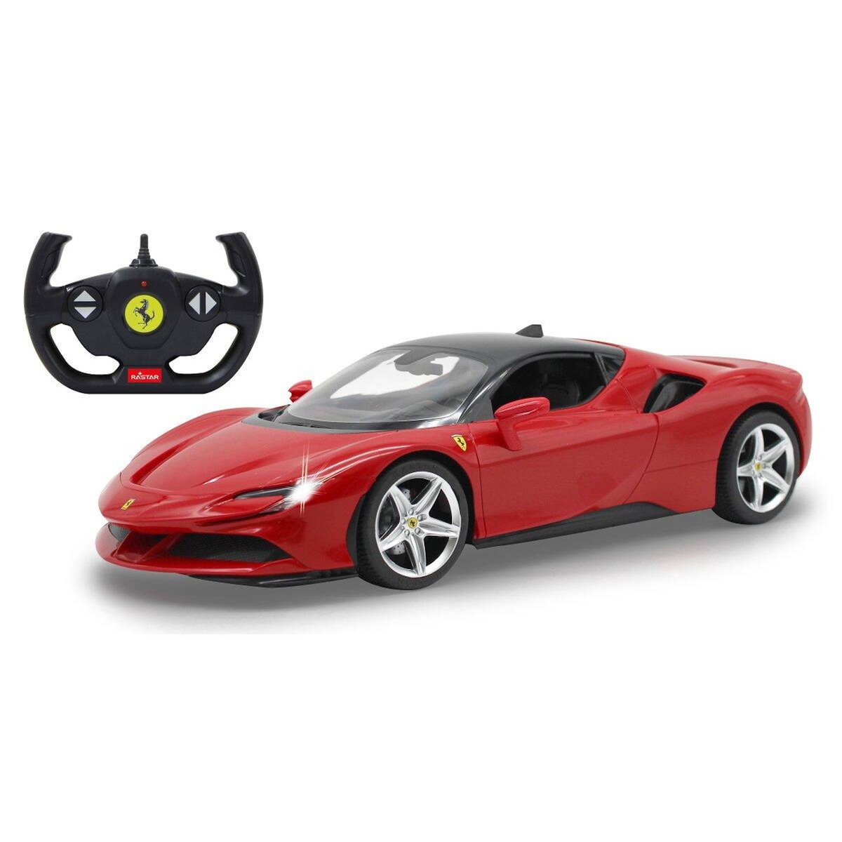 Jamara Voiture télécommandée Ferrari SF90 Stradale 1:14 rouge 2,4GHz