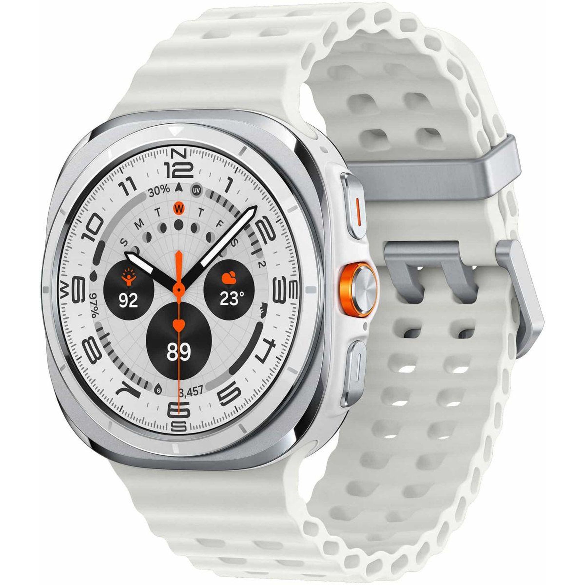 Samsung Montre connectée Galaxy Watch Ultra 2025 Blanc Titane