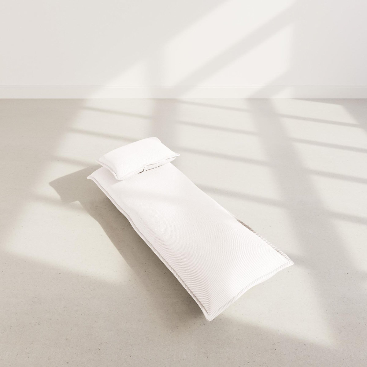 BEST MOBILIER Candice - banquette 1 place convertible clic-clac en velours côtelé