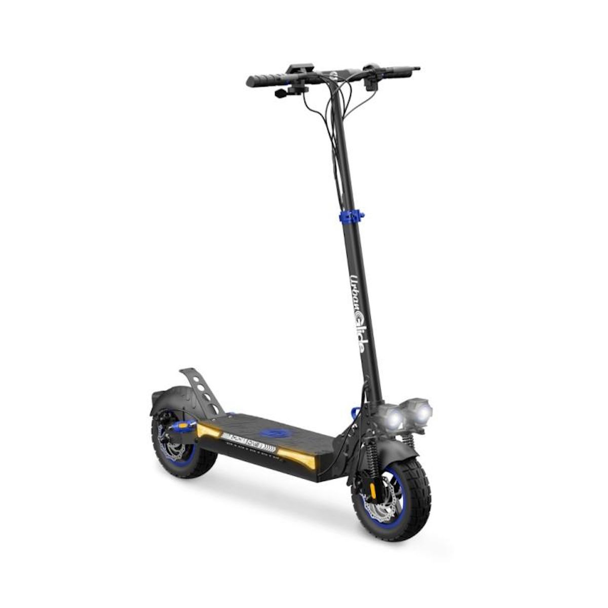 URBANGLIDE Trottinette Électrique UrbanGlide eCross ONE Bleu – 48V 10,4Ah – Autonomie 50km – Tout-Terrain